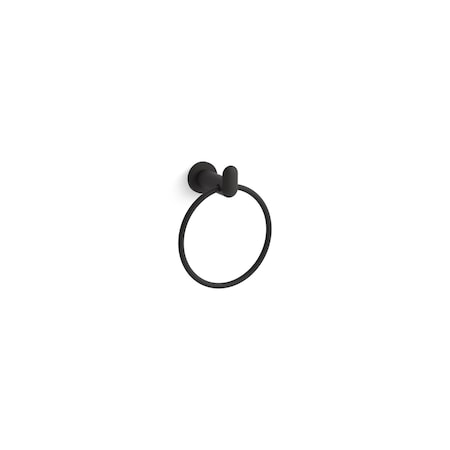 Kohler Kumin Towel Ring 97898-BL